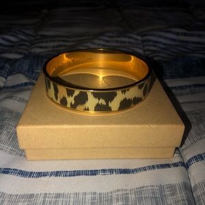 Kate Spade Leopard Print Bangle